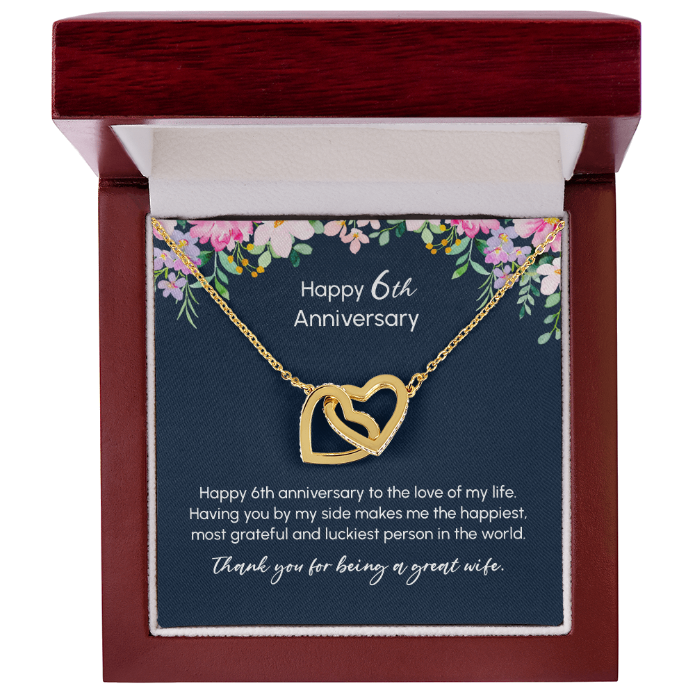 6th Anniversary Hearts