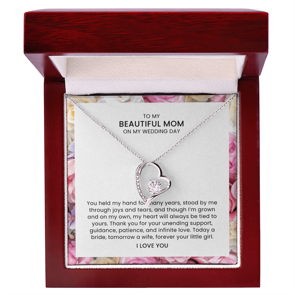 Bride mom heart