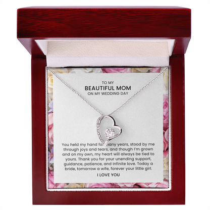 Bride mom heart