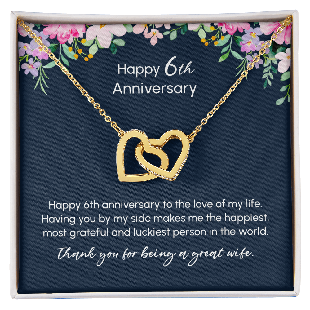 6th Anniversary Hearts