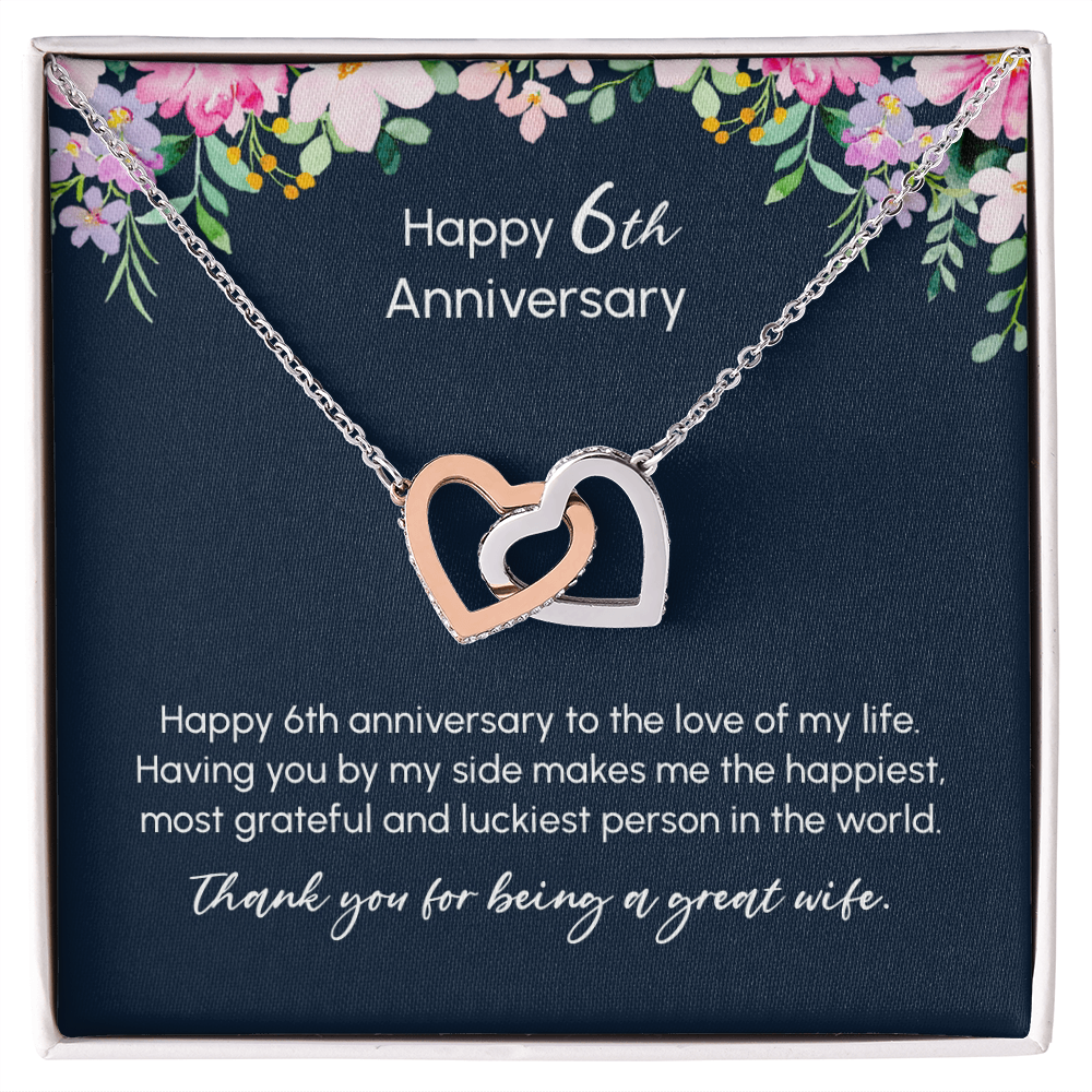 6th Anniversary Hearts