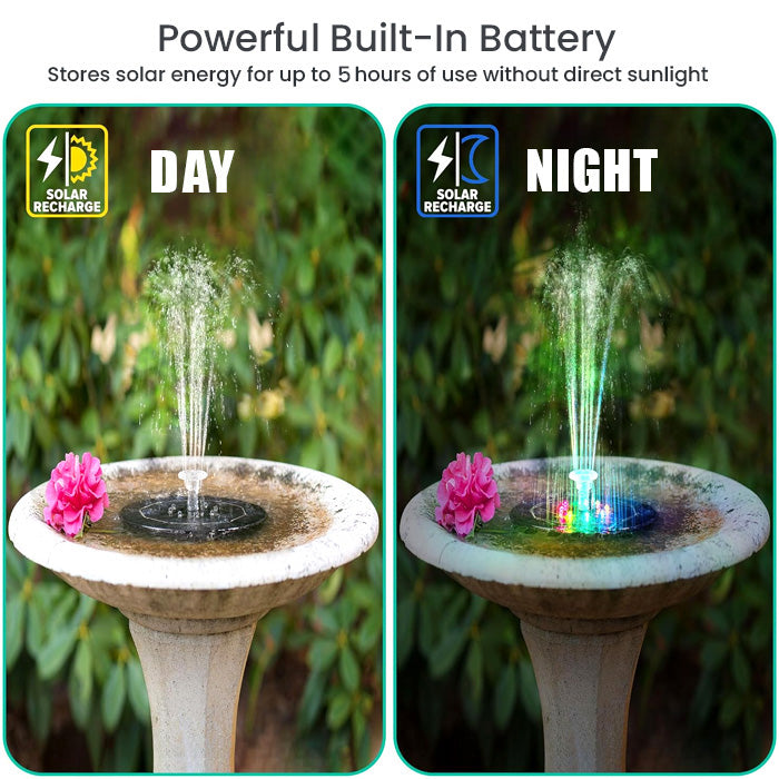 Solar Floating Fountain