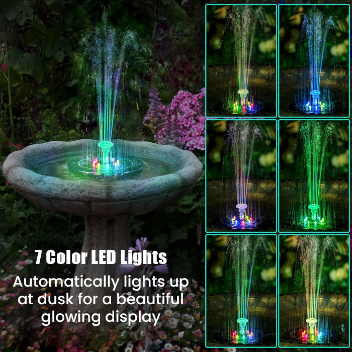 Solar Floating Fountain