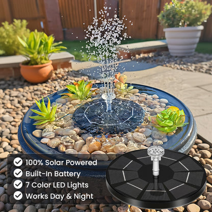 Solar Floating Fountain